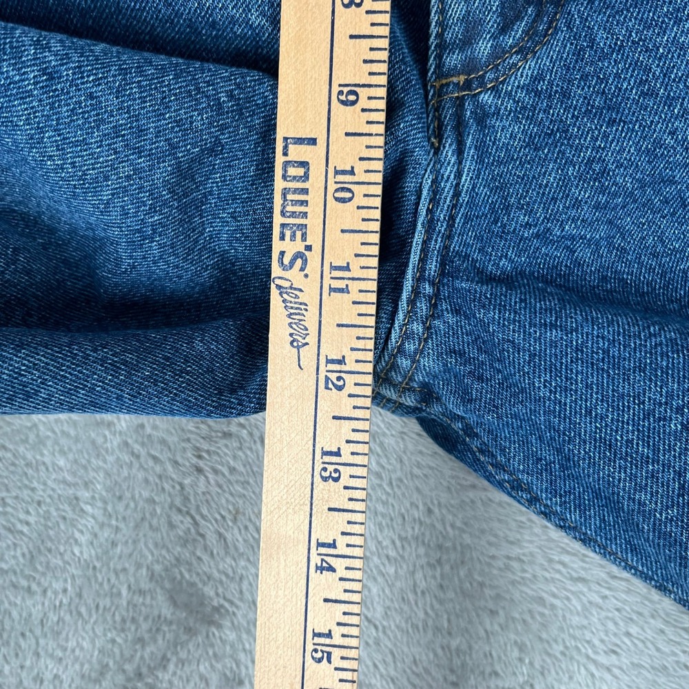 Carhartt Relaxed Fit Straight Leg Denim Jeans Mens Blue Size 36x30 B172 DST - Picture 8 of 12